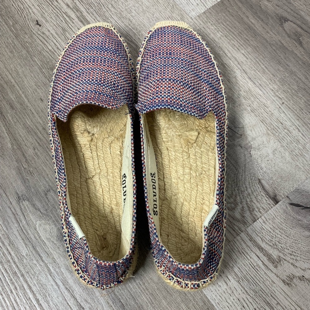 Saludos Multicolor Canvas Espadrille Sz 9 - Picture 3 of 7